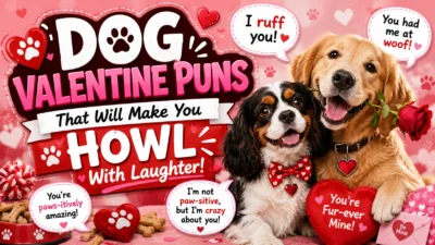 Dog Valentine Puns That Will Make You Howl With Laughter