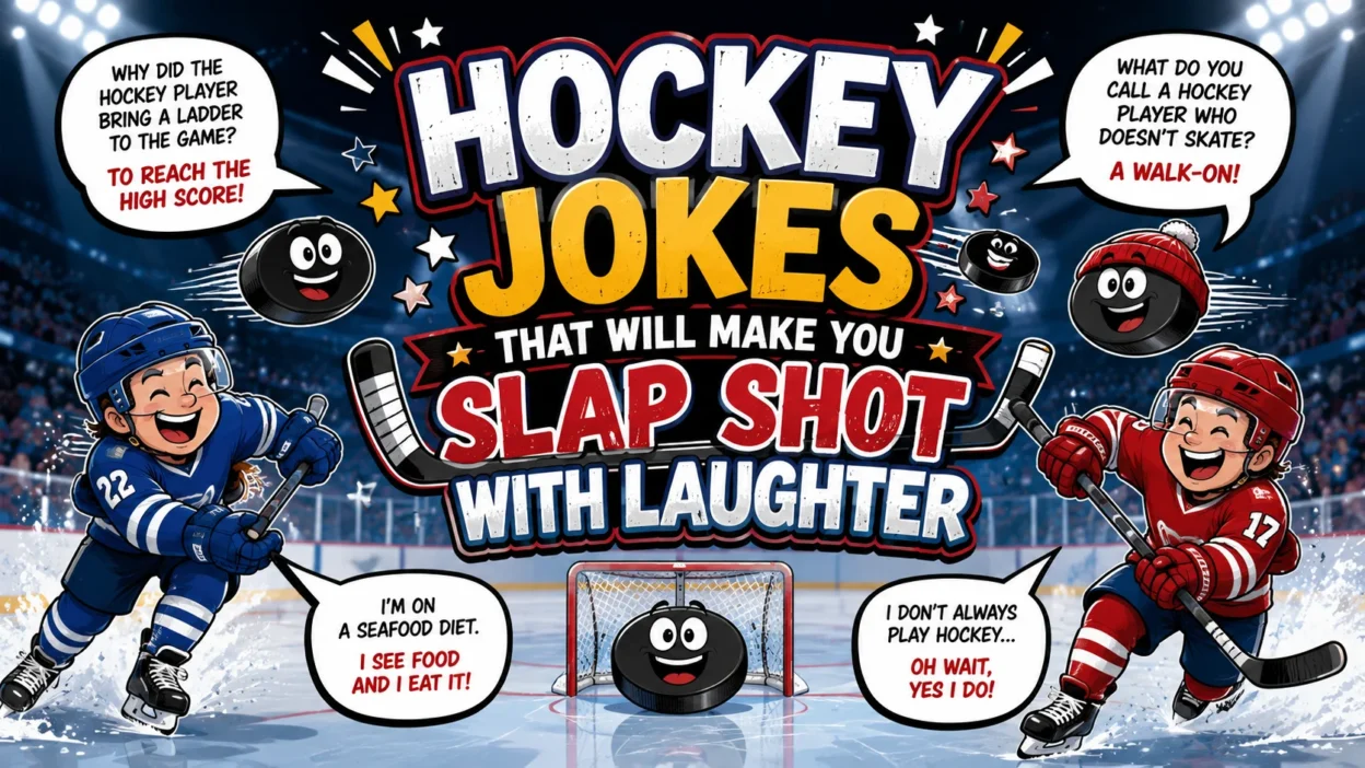 Hockey Jokes That Will Make You Slap Shot With Laughter 🏒