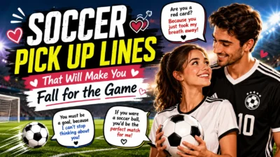 Soccer Pick Up Lines That Will Make You Fall for the Game