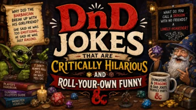 DnD Jokes That Are Critically Hilarious and Roll-Your-Own Funny