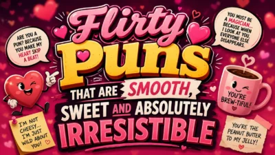 Flirty Puns That Are Smooth, Sweet and Absolutely Irresistible