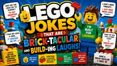 Lego Jokes That Are Brick-tacular and Build-ing Laughs
