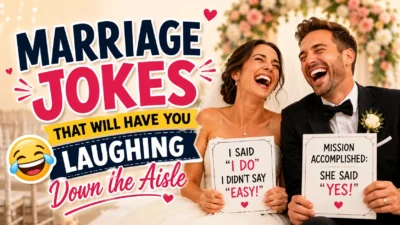 Marriage Jokes That Will Have You Laughing Down the Aisle