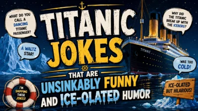 Titanic Jokes That Are Unsinkably Funny and Ice-olated Humor