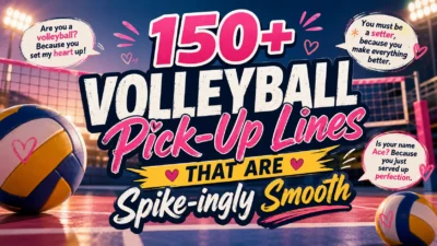 150+ Volleyball Pick-Up Lines That Are Spike-ingly Smooth
