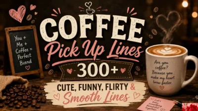 Coffee Pick Up Lines 300+ Cute, Funny, Flirty & Smooth Lines