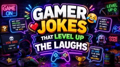 Gamer Jokes That Level Up the Laughs 🎮😂