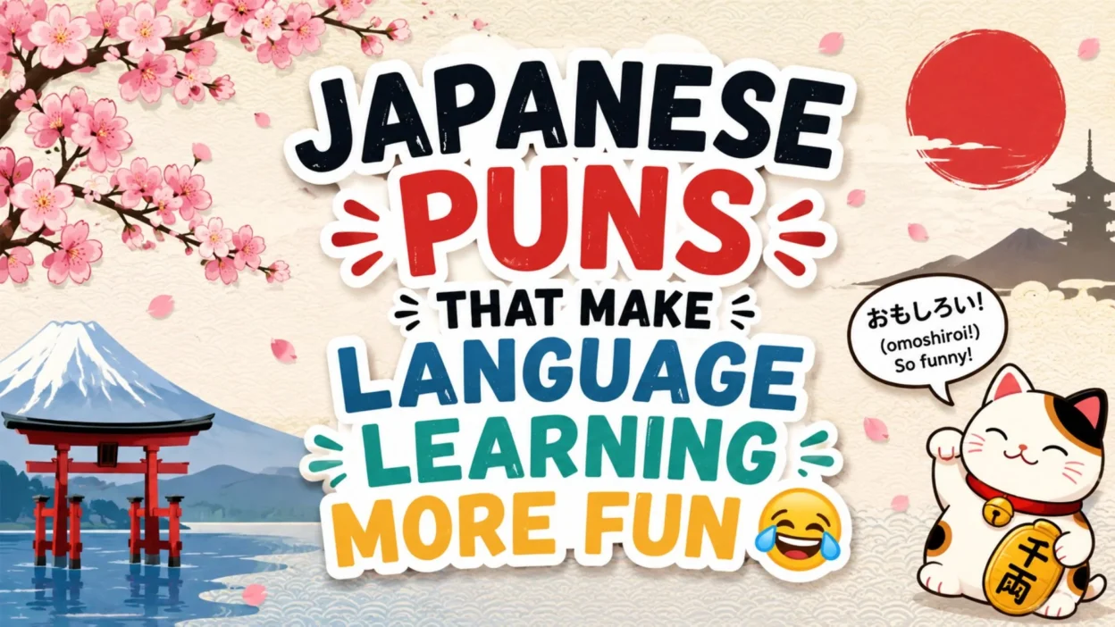 Japanese Puns That Make Language Learning More Fun 🇯🇵😂