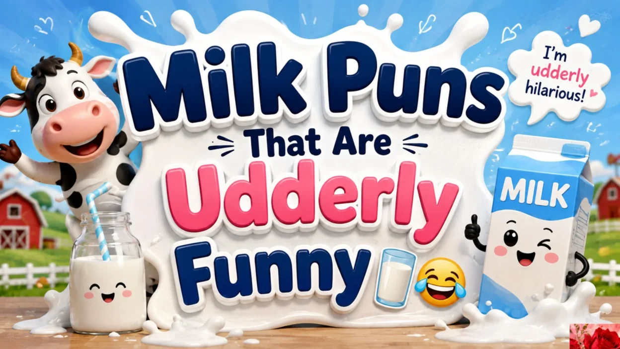 Milk Puns That Are Udderly Funny 🥛😂