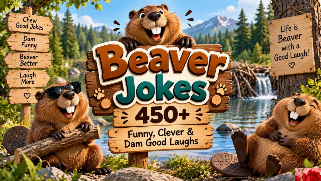 Beaver Jokes 450+ Funny, Clever & Dam Good Laughs