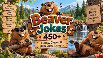 Beaver Jokes 450+ Funny, Clever & Dam Good Laughs