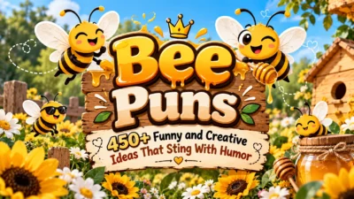 Bee Puns 450+ Funny and Creative Ideas That Sting With Humor