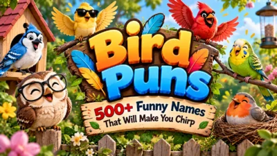 Bird Puns 500+ Funny Names That Will Make You Chirp
