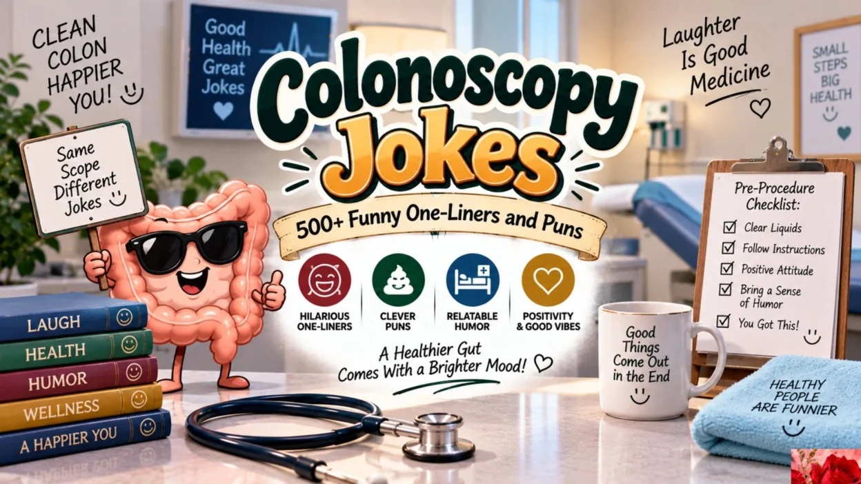 Colonoscopy Jokes 500+ Funny One-Liners and Puns