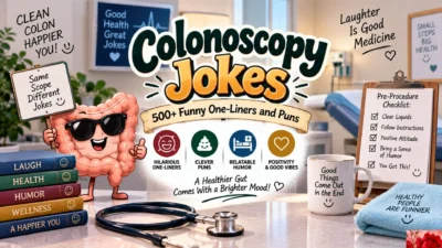Colonoscopy Jokes 500+ Funny One-Liners and Puns