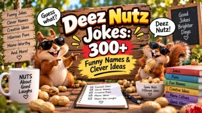 Deez Nutz Jokes 300+ Funny Names & Clever Ideas