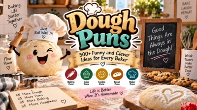 Dough Puns 500+ Funny and Clever Ideas for Every Baker