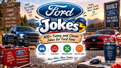Ford Jokes 400+ Funny and Clever Jokes for Ford Fans