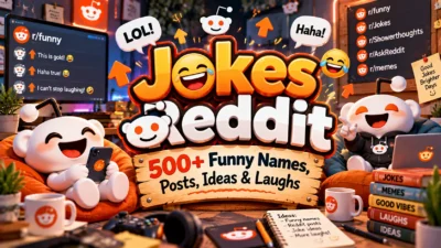 Jokes Reddit 500+ Funny Names, Posts, Ideas & Laughs