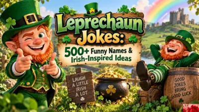 Leprechaun Jokes 500+ Funny Names & Irish-Inspired Ideas