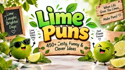 Lime Puns 450+ Zesty, Funny & Clever Ideas