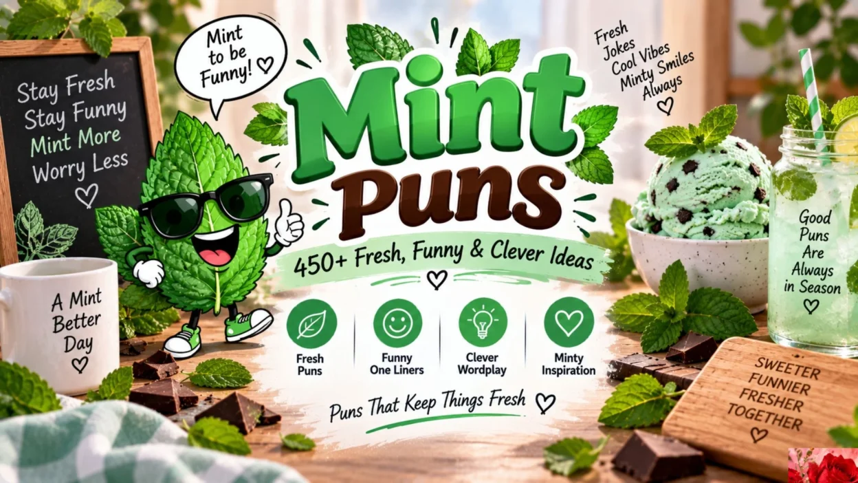 Mint Puns 450+ Fresh, Funny & Clever Ideas