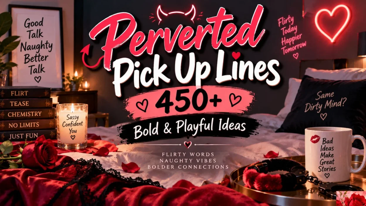 Perverted Pick Up Lines 450+ Bold & Playful Ideas