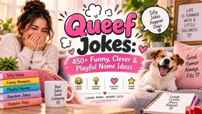 Queef Jokes 450+ Funny, Clever & Playful Name Ideas