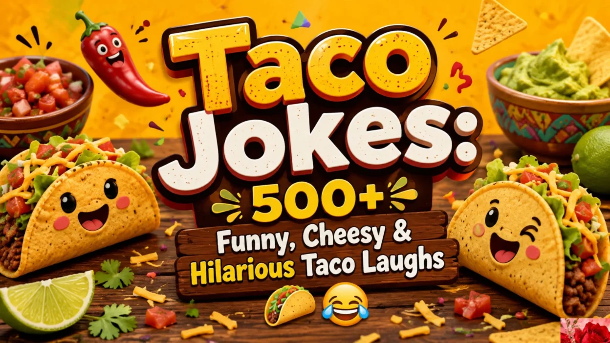 Taco Jokes 500+ Funny, Cheesy & Hilarious Taco Laughs 🌮😂