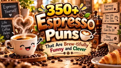 350+ Espresso Puns That Are Brew-tifully Funny and Clever ☕😂