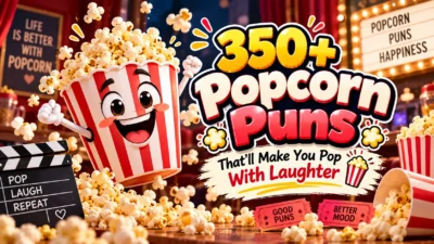 350+ Popcorn Puns That’ll Make You Pop With Laughter 🍿
