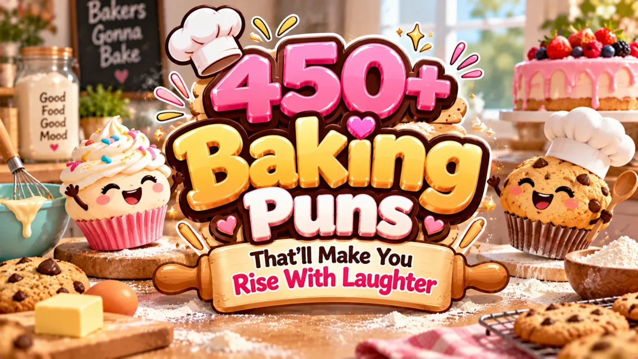 450+ Baking Puns That’ll Make You Rise With Laughter 🧁