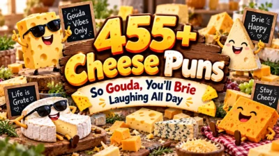 455+ Cheese Puns So Gouda, You’ll Brie Laughing All Day 🧀😂