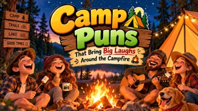 Camp Puns That Bring Big Laughs Around the Campfire🏕️