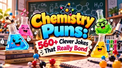 Chemistry Puns 560+ Clever Jokes That Really Bond