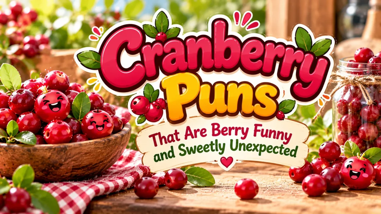 Cranberry Puns That Are Berry Funny and Sweetly Unexpected 🍒