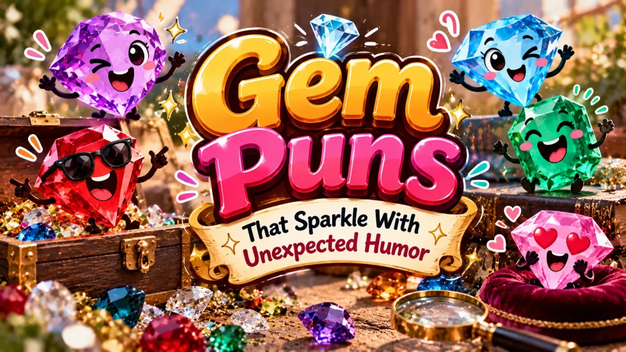Gem Puns That Sparkle With Unexpected Humor 💎