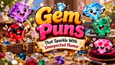 Gem Puns That Sparkle With Unexpected Humor 💎