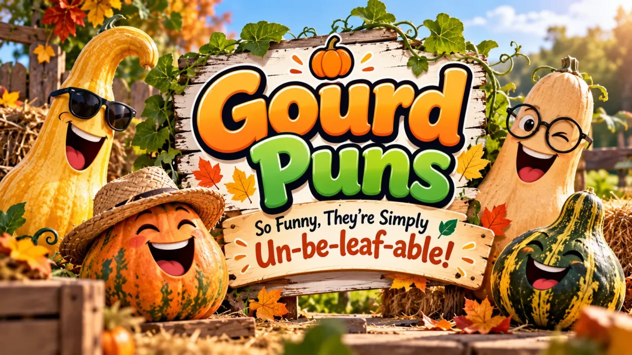 Gourd Puns So Funny, They’re Simply Un-be-leaf-able🎃