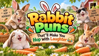 Rabbit Puns That’ll Make You Hop With Laughter 🐰😂