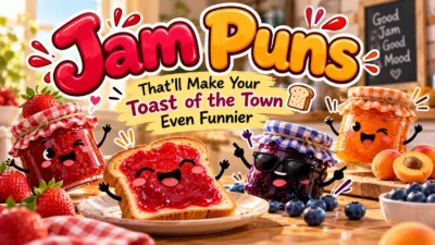 Jam Puns That’ll Make Your Toast of the Town Even Funnier 🍞