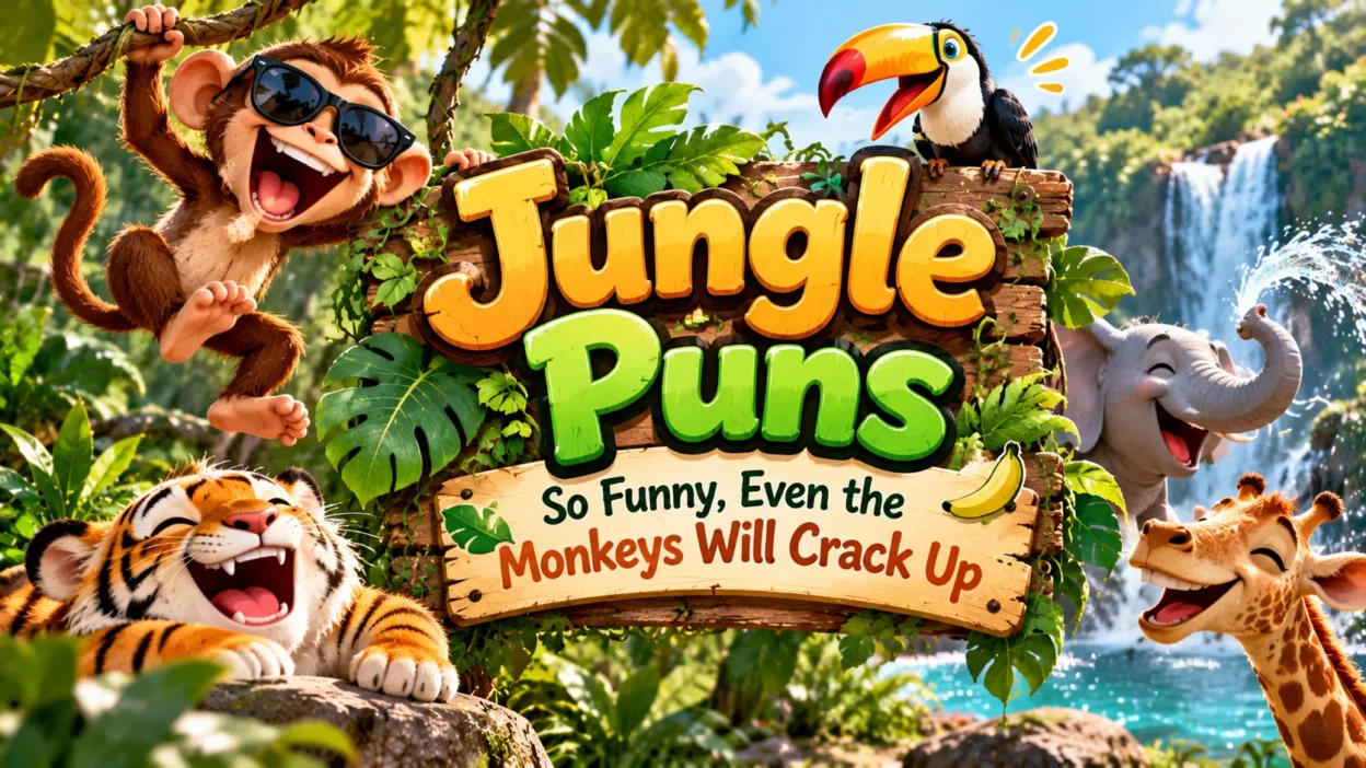 Jungle Puns So Funny, Even the Monkeys Will Crack Up🌴