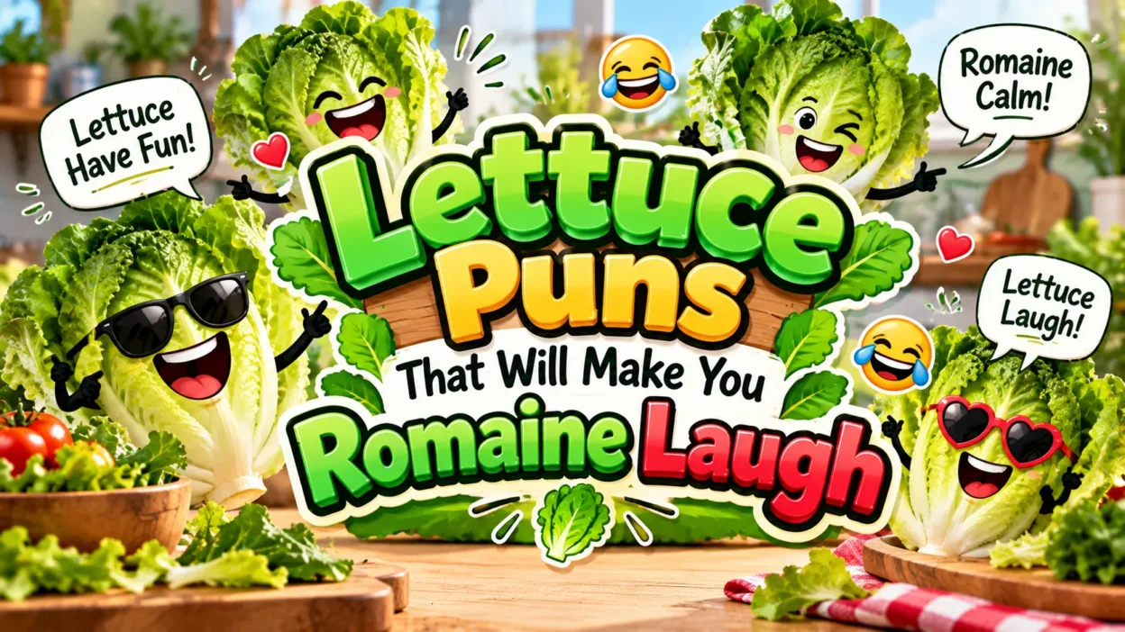 Lettuce Puns That Will Make You Romaine Laugh 🥬😂