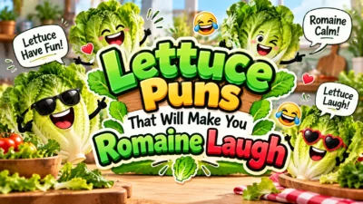 Lettuce Puns That Will Make You Romaine Laugh 🥬😂