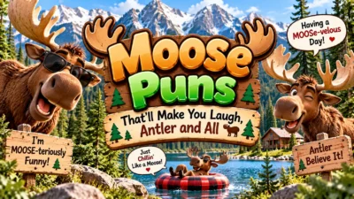 Moose Puns That’ll Make You Laugh, Antler and All 🫎