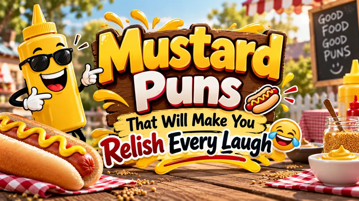 Mustard Puns That Will Make You Relish Every Laugh 🌭😂