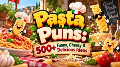 Pasta Puns 500+ Funny, Cheesy & Delicious Ideas