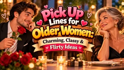 Pick Up Lines for Older Women Charming, Classy & Flirty Ideas