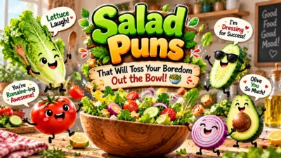 Salad Puns That Will Toss Your Boredom Out the Bowl 🥗