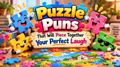 Puzzle Puns That Will Piece Together Your Perfect Laugh 🧩😂